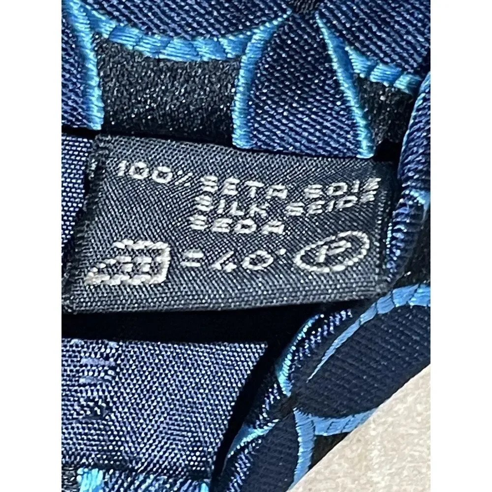 Club Room And Ermenegildo Zegna Silk‎ Tie Reb And Blue Lot Of 2